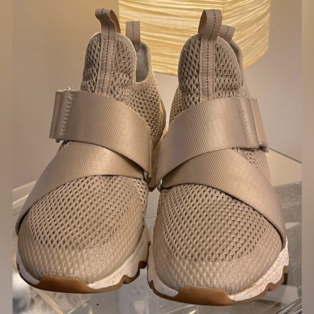 Sorel Taupe Mesh Women's Sneakers